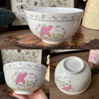 [Gốm Mới Cập Nhật] Ly/Cốc/Tô Gác đũa Gốm Cute My Melody Hiệu Sanrio - Gốm Nhật 2hand