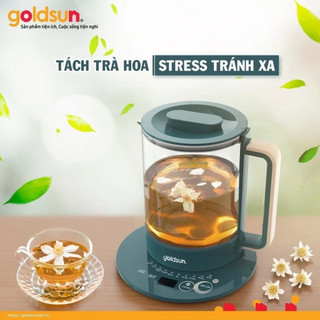 Ấm đun nước tạo Hydrogen Goldsun GKT2671 dung tích 1,7L - 10 chế độ nấu thông minh, dễ điều chỉnh