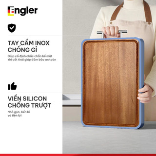 Thớt 2 mặt Engler EL8115 kháng khuẩn cao cấp, chống trượt, chống thấm, an toàn cho gia đình
