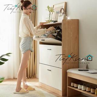 Tủ giày thông minh gỗ N90cm NTTK tu.giay199