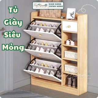 Tủ để giày dép vân gỗ sồi 90cm Nội Thất Tiết Kiệm 01919
