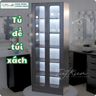 Tủ đựng Labubu, Baby Three V4 màu đen có đèn TUI0399