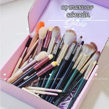 Cọ trang điểm cọ má, cọ môi, cọ tán, cọ khối lông mềm by caremcarem