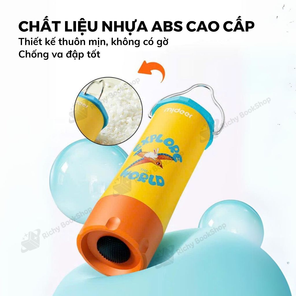 Đèn pin siêu sáng mini bỏ túi 2 trong 1 cho bé Mideer Outdoor Adventure Flashlight