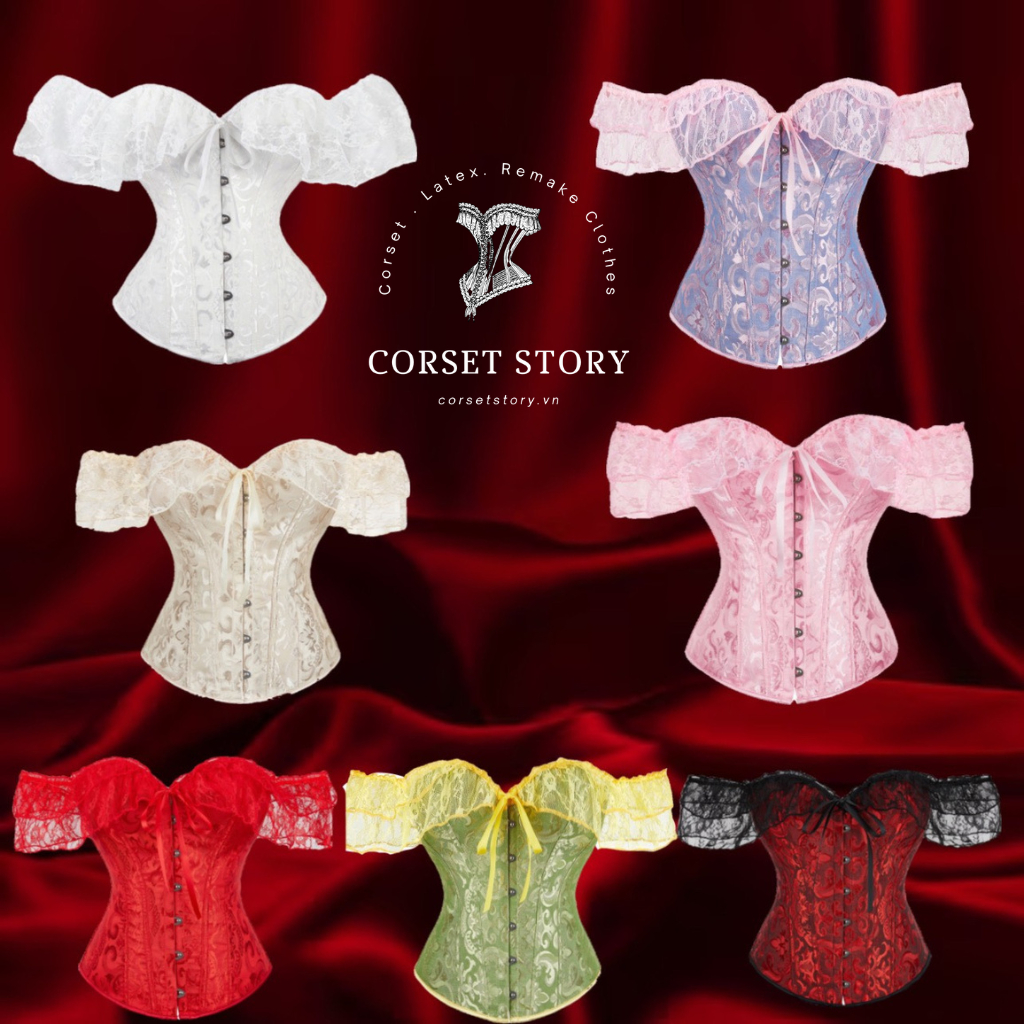 Áo Coset Ren Quyến Rũ Fidelia Coset