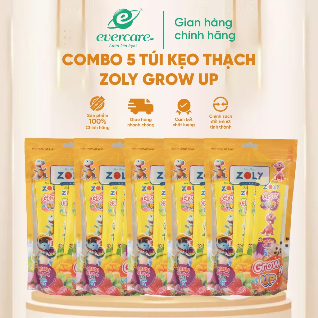 KẸO THẠCH ZOLY RAU XANH BỔ SUNG CHẤT XƠ TỰ NHIÊN, HẾT LO TÁO BÓN Ở TRẺ ...