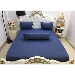 📌GIÁ SỈ📌 Bộ Ga Gối Thun Hàn Quốc Nằm Thoáng Mát Bền Đẹp, Bộ 4 Món Đủ Size, Mền Chần Bông_Chăn Ga Sỉ