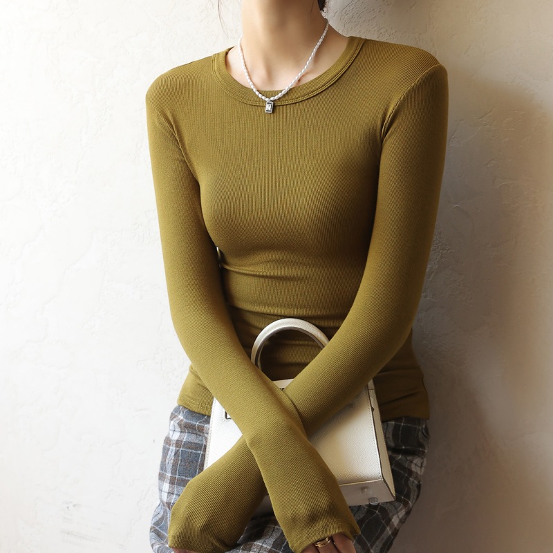 Áo thun tay dài áo thu đông chất liệu cotton thun gân co giãn, phong cách trẻ trung năng động LA017