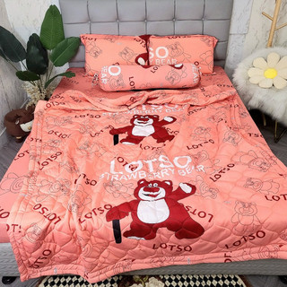 ⭐️MẪU MỚI VỀ⭐️ Trọn Bộ Ga Gối Thun Hàn Quốc Nằm Mát, Bền Đẹp, Không Nhăn Xù, Bộ 4 và 5 Món Gồm Chăn