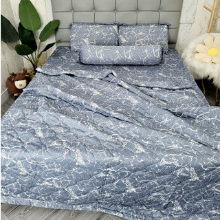 ⭐️MẪU MỚI VỀ⭐️ Trọn Bộ Ga Gối Thun Hàn Quốc Nằm Mát, Bền Đẹp, Không Nhăn Xù, Bộ 4 và 5 Món Gồm Chăn