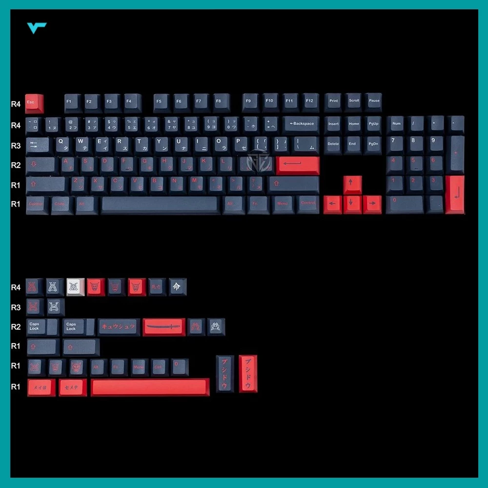 Keycap GMK BUSHIDO Clone bàn phím cơ 