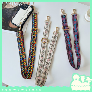 Dây Đeo Điện Thoại Hoặc Thẻ Bảng Polyester Họa Tiết Vintage - Đa Năng, Điều Chỉnh Dễ Dàng, Phong Cách Thời Trang