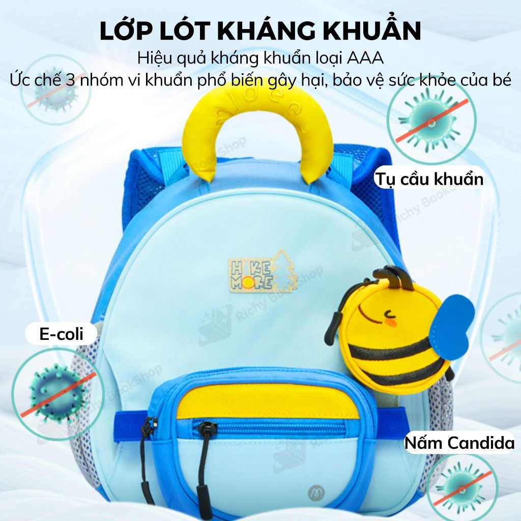 Balo mầm non hình thú đa năng 3 in 1 cho bé - Mideer Outing Kids Backpack