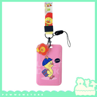 Bao Đựng Thẻ Nhân Viên Nhựa ABS Kèm Dây Đeo Thẻ 45cm Họa Tiết Vịt Duck Ngộ Nghĩnh Dễ Thương - Thẻ ID, Thẻ Sinh Viên