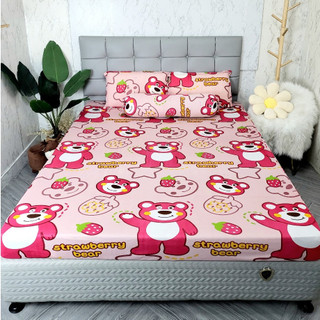 📛MUA GIÁ SỈ📛 Bộ Ga Gối Thun Hàn Quốc 5D Nằm Thoáng Mát, Không Nhăn Xù, Bộ Ga Gối Bền Đẹp_Chăn Ga Sỉ
