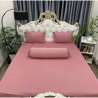 ⚡MUA GIÁ SỈ⚡Trọn Bộ Thun Hàn Quốc Nằm Thoáng Mát, Không Nhăn Xù, Bền Đẹp, Bộ 4, 5 Món Gồm Chăn Bông