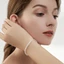 Vòng Tay Lắc Tay Nữ Mẫu Đuôi Phượng Hoàng Mềm Mại Cá Tính Lux Jewelry LX03, Tặng Kèm Hộp Đựng