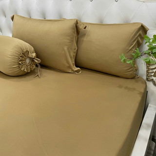 [ĐỦ SIZE] Bộ Ga Gối Thun Hàn Quốc Thoáng Mát, Đủ Size Từ 1m Đến 1m8, Bộ 4 Món Ga Gối Bền Đẹp_Giá Rẻ
