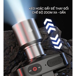 ĐÈN PIN TD-L42 SIÊU SÁNG - ZOOM KÍNH THIÊN VĂN - NHỎ GỌN