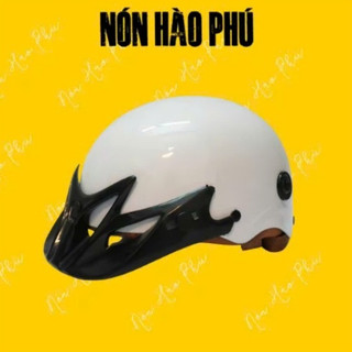 Mũ bảo hiểm MŨI CIVI NHỌN - TRƠN cao cấp, nón bảo hiểm nam nữ lót nâu bản đặc biệt ảnh 5