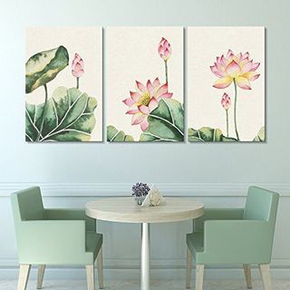 11 Set Tranh Treo Tường Chủ Đề Hoa BH18- Tranh Trang Trí Phòng Khách, Phòng Ngủ, Bàn Làm Việc