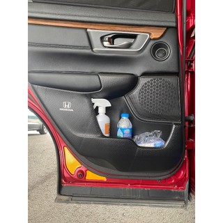 Bộ Dán Chống Xước Tapli Cửa Xe Honda CRV - Viền Vân Da Carbon Cao Cấp