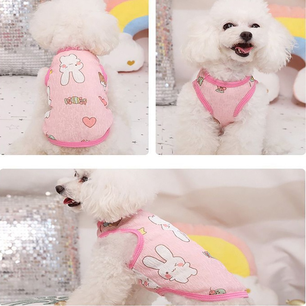 Quần Áo Cho Chó Mèo Corgi Poodle Pug Phốc Hươu Sóc Nhỏ La Pet House 2 Tháng Sơ Sinh Đực Cái Shiba Cún Thú Cưng Big Size