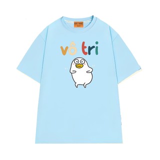 Áo Thun NGỐ TEE Vịt Than Thở - VÔ TRI, Áo Phông Unisex Phong Cách Hài Hước Vải Cotton Cao Cấp
