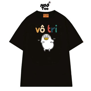 Áo Thun NGỐ TEE Vịt Than Thở - VÔ TRI, Áo Phông Unisex Phong Cách Hài Hước Vải Cotton Cao Cấp