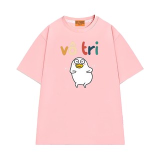Áo Thun NGỐ TEE Vịt Than Thở - VÔ TRI, Áo Phông Unisex Phong Cách Hài Hước Vải Cotton Cao Cấp