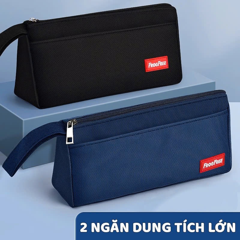 Túi Bút Vải Oxford Thiết Kế Đơn Giản, Đẳng Cấp Và Tiện Lợi, Hộp Bút Siêu Rẻ