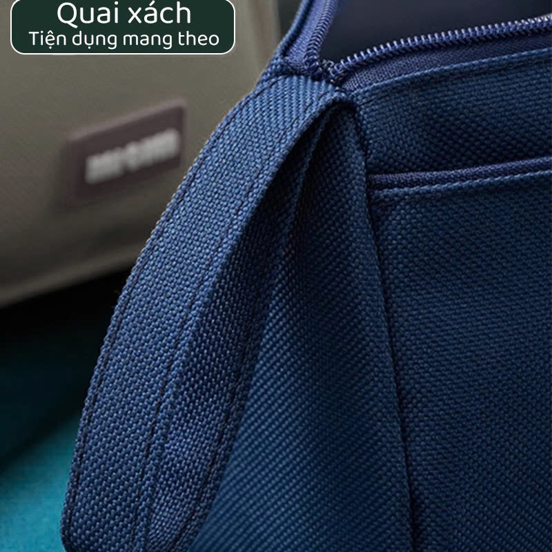 Túi Bút Vải Oxford Thiết Kế Đơn Giản, Đẳng Cấp Và Tiện Lợi, Hộp Bút Siêu Rẻ