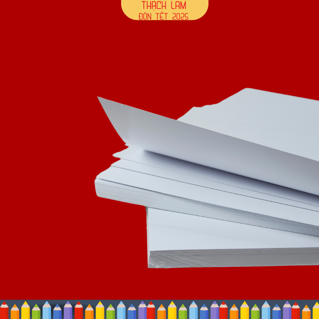 Giấy tráng phủ Ivory 300gsm, Coucher 300gsm rất dày đảm bảo không bị lem