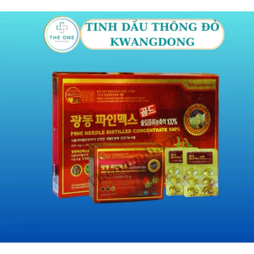 Tinh Dầu Thông Đỏ Kwangdong Hàn Quốc, Phòng các bệnh như huyết áp, tim mạch, tiểu đường và tai biến (hộp 120v)