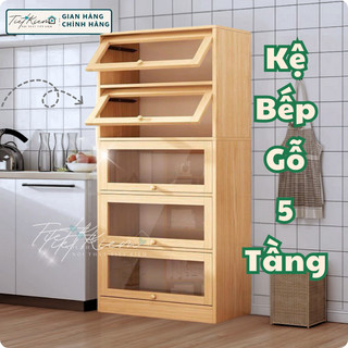 Tủ bếp gỗ Nội Thất Tiết Kiệm tu.bep8