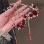 Trâm Cài Tóc Chữ U Đính Hoa Sang Trọng.