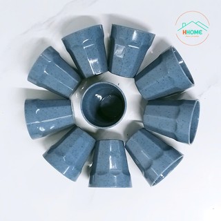 [Kho Sỉ] Combo 10 Ly trà đá nhựa Melamine kích thước Ø7 x 7.5cm 180ml, có 4 màu - HHome