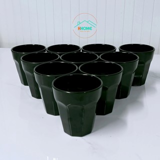 [Kho Sỉ] Combo 10 Ly trà đá nhựa Melamine kích thước Ø7 x 7.5cm 180ml, có 4 màu - HHome