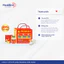 Set Yến Sào Dược Phẩm Nest Khánh Hòa cao cấp 6 lọ x 70 ml. Tổ Yến Chưng Đường Phèn