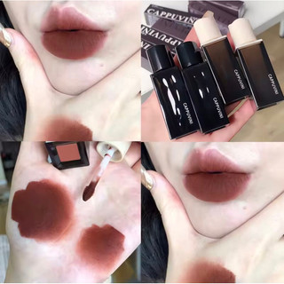 Son Kem Lì CAPPUVINI Mịn Lì Bền Màu Lâu Trôi Velvet Lip Glaza