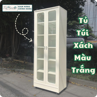 Tủ đựng túi xách màu trắng Nội Thất Tiết Kiệm TUI051
