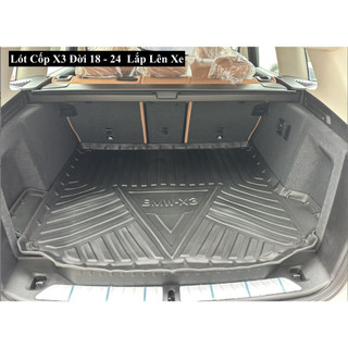 Lót Cốp BMW X3 Đời 2012 -2023 Chất Liệu Nhựa Dẻo