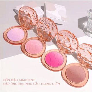 Phấn má hồng lì HISYI Meng Fun dần dần hiển thị màu sắc tự nhiên giãn nở co lại màu sắc tươi sáng hàng ngày