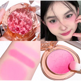 Phấn má hồng lì HISYI Meng Fun dần dần hiển thị màu sắc tự nhiên giãn nở co lại màu sắc tươi sáng hàng ngày