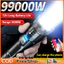 Đèn Pin LED Laser Siêu Sáng Với 3 Mẫu Có Thể Sạc Lại