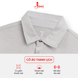 Áo polo nam JASEY, áo thun nam basic dễ phối đồ mát mẻ, thấm hút mồ hôi chuẩn size Việt Nam mã 2112