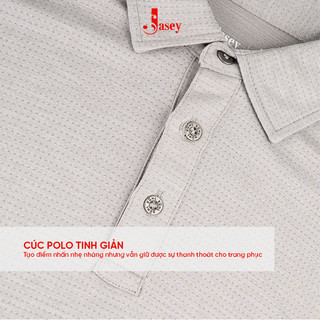 Áo polo nam JASEY, áo thun nam basic dễ phối đồ mát mẻ, thấm hút mồ hôi chuẩn size Việt Nam mã 2112