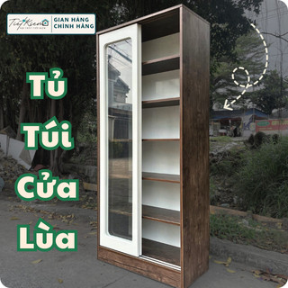 Tủ túi gỗ cửa lùa Nội Thất Tiết Kiệm TUI09