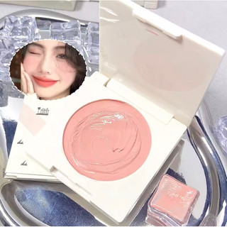 Phấn má dạng kem Cappuvini Vitality Girl Peach Matte Uplifting Color Blush Purple Expanding Color Revealing Tender Rouge
