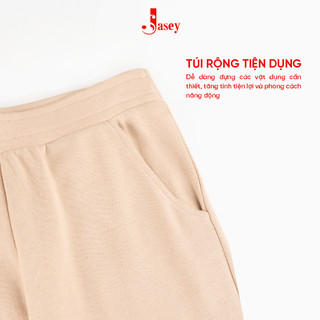 Bộ nỉ nữ cổ lọ JASEY, set nỉ nữ dày dặn, áo croptop, mềm mịn phù hợp mùa thu và đông chuẩn size Việt Nam mã 2516